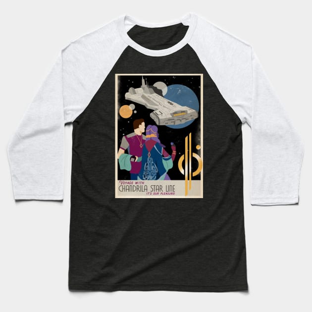 Voyage with CSL Baseball T-Shirt by littlesparks